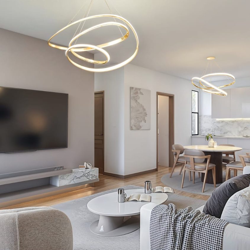 2 bedroom apartments with private balconies